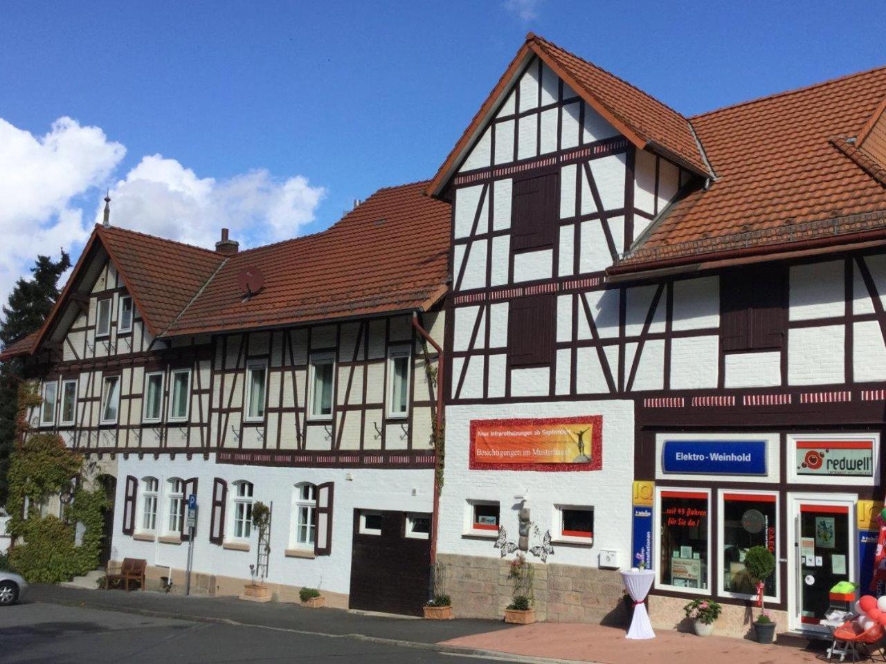 "An Der Lindenberganlage" Hotel Melsungen Buitenkant foto